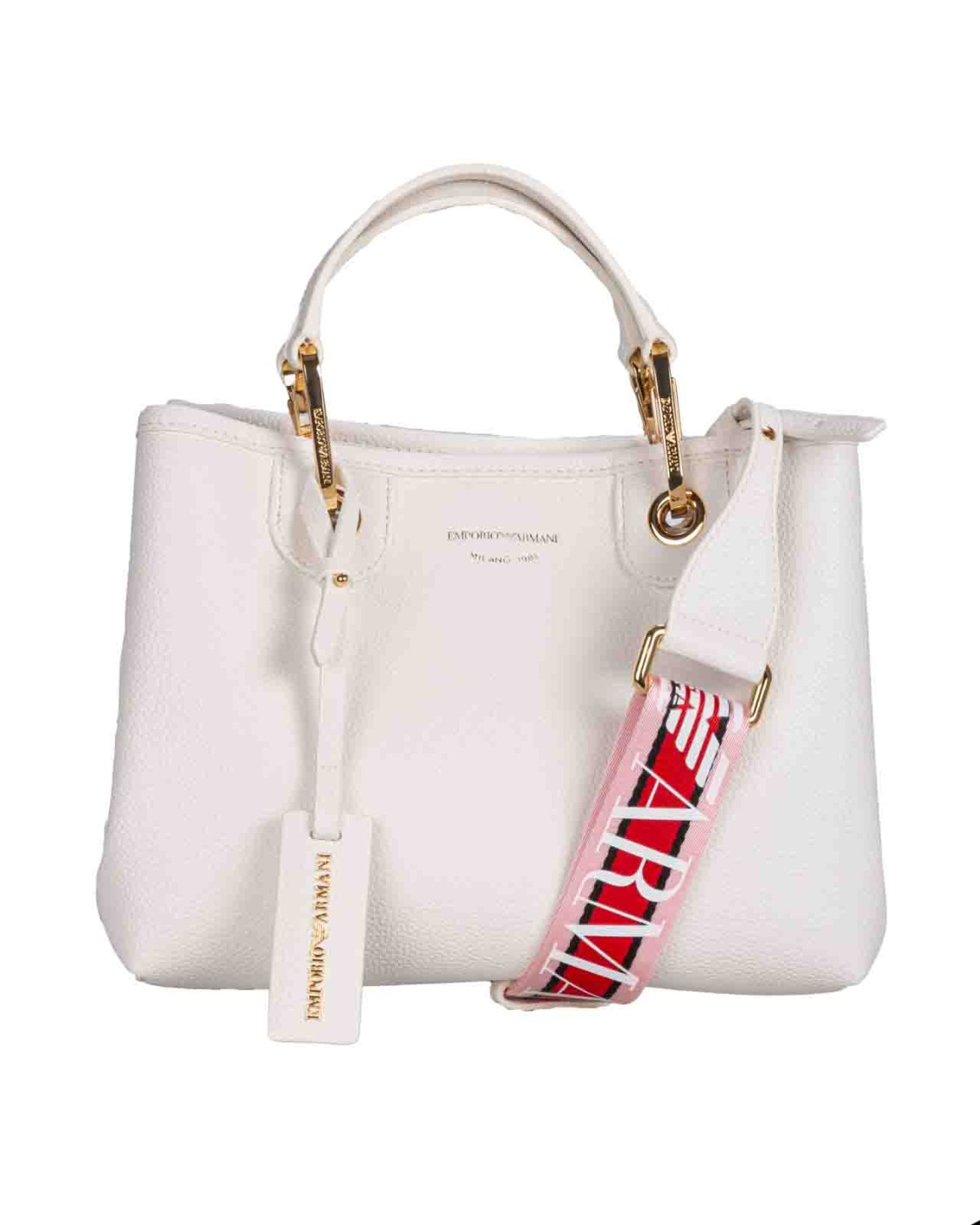 shop EMPORIO ARMANI  Borsa: Emporio Armani shopper MyEA Bag piccola, stampa cervo.
Borsa a mano realizzata con rifinitura stampa cervo.
Tracolla logata removibile e regolabile.
Logo frontale dorato.
Doppi manici a tono. 
I manici possono essere sganciati e i ganci possono essere cambiati con quelli della stessa linea. 
Pochette interna in coordinato con zip. 
Interno foderato.
Dimensioni: 26 x 20 x 10 cm.
Composizione: 100% poliuretano.
Made in China.. Y3D166 YFO5B-85219 number 8330509